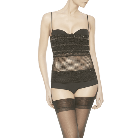 Calypso Mesh Underwired Bustier