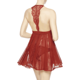 Tearose Babydoll With Briefs